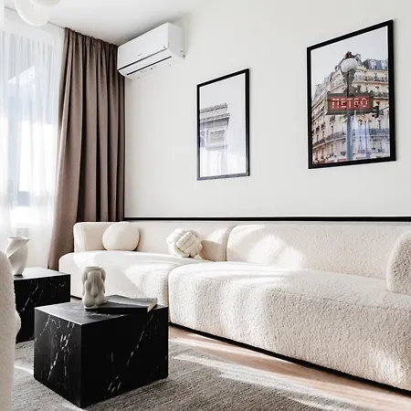 Lägenhet Aglaya Paris - Lux 2 Bedroom Belgrad